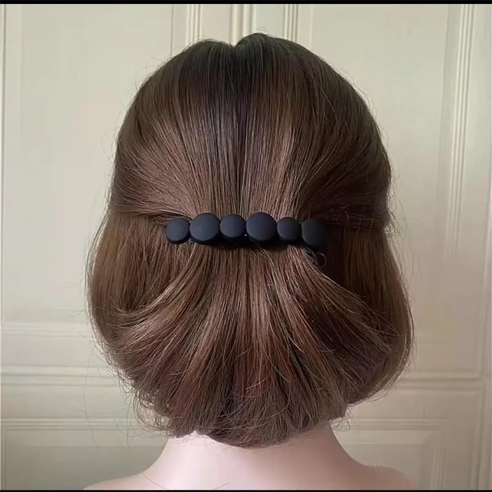 TSUOUKL Set of 4 French Hair Clips, Hair Clip Set for Women, Thin Hair, Automatic Hair Clip for Fine Hair image number 2