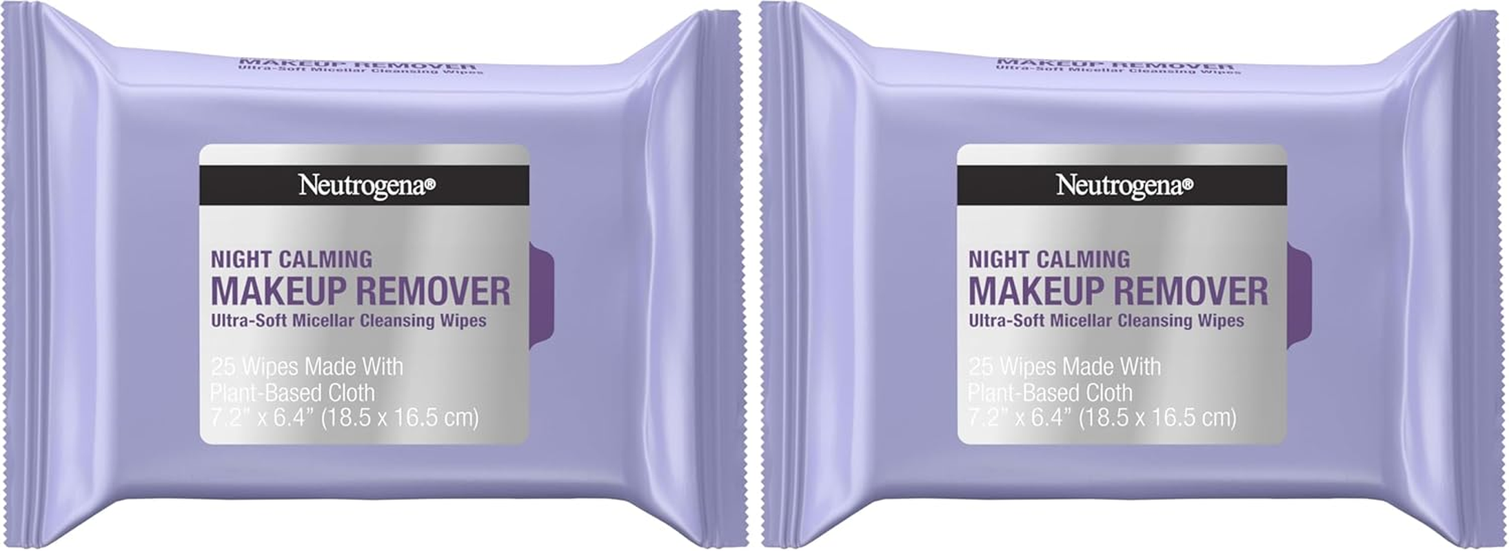 Neutrogena Makeup Remover Cleansing Towelettes, 7 Ct, 2 Pack image number 2
