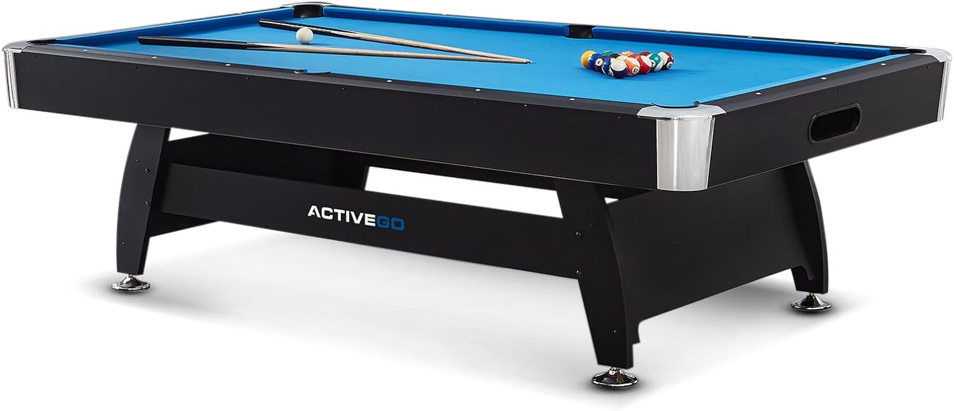 Activego Breakshot 8Ft Pool Table with 3-In-1 Pool, Tennis Table & Desk with Solid MDF Playing Surface & All Accessories Included image number 1