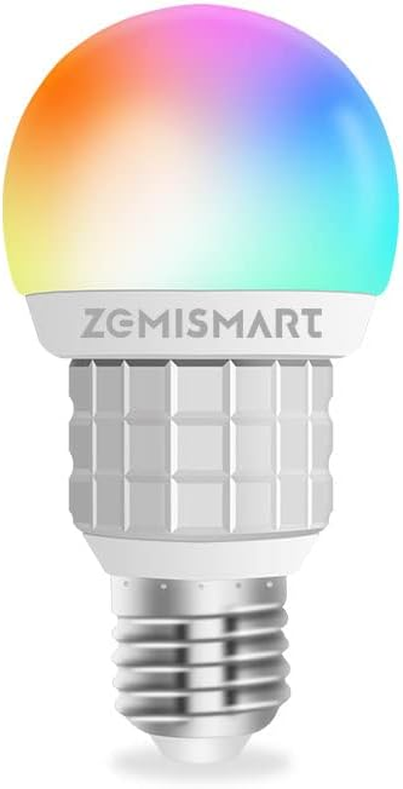 Smart Light Bulbs E27 7W RGBCW Wifi Light Bulb, Matter-Certified, Dimmable Led Light, 2.4Ghz Only, Compatible with Alexa Google Home Homekit (1) image number 4