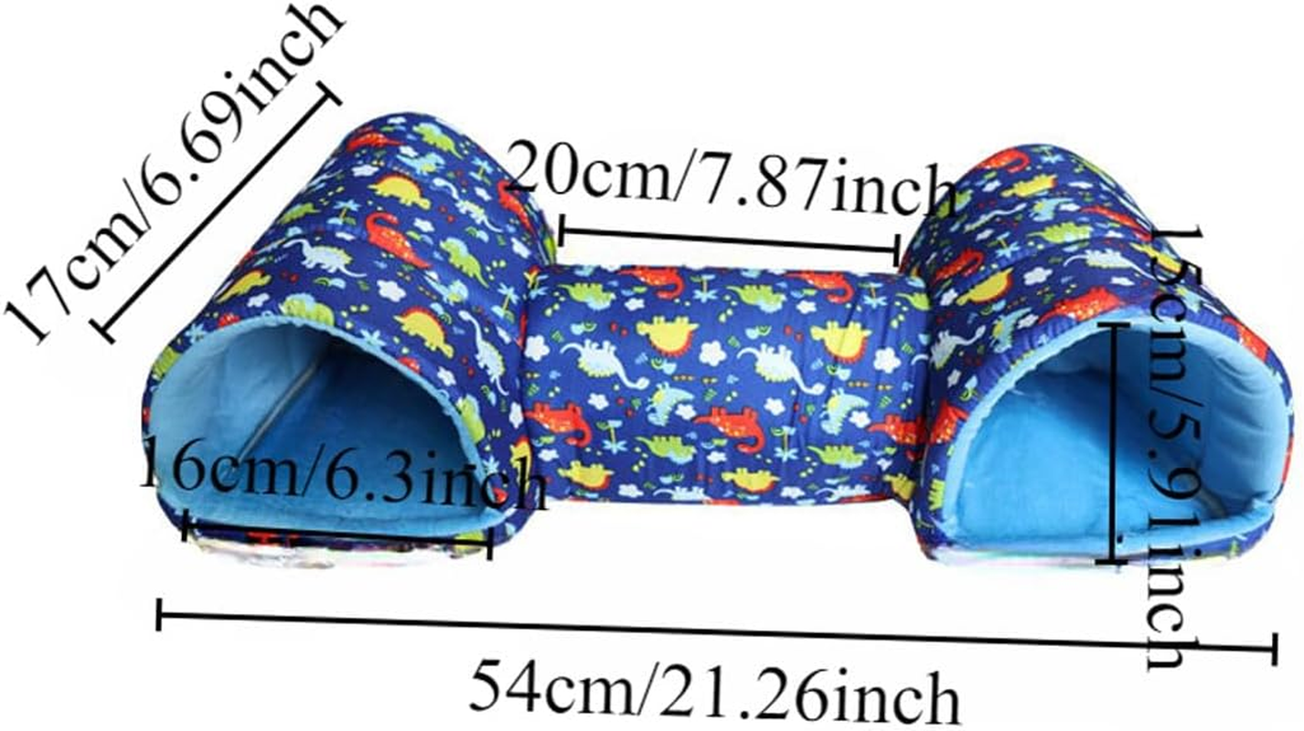 AIMALL Small Pet Hamster Nest House Cotton Tunnel &ndash; Cozy Bedding for Hamsters, Guinea Pigs & Small Pets, Comfortable Resting Space with Fun Hideaway (21.26 X 7.87 X 6.69 Inches) image number 6