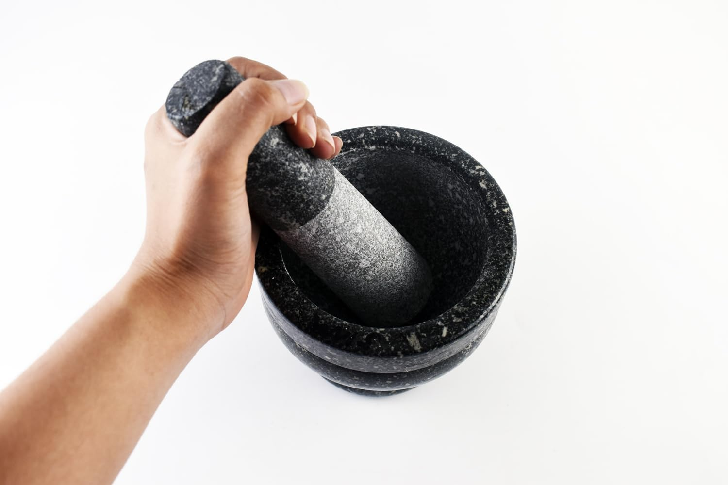 Mini Size 7.5 in Replacement Pestle Only Asian Stlye Spice Cooking Kitchen Granite Rock Grinder Small image number 4