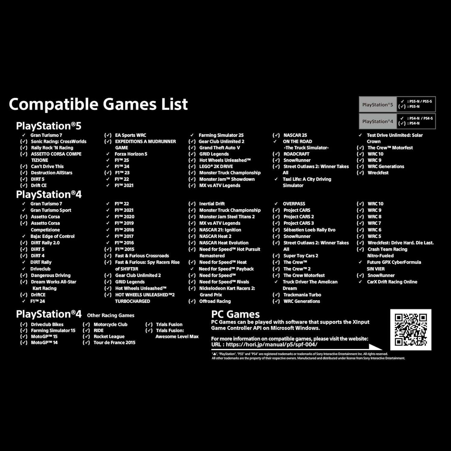 HORI Racing Wheel Apex for PS5, PS4 and PC image number 1