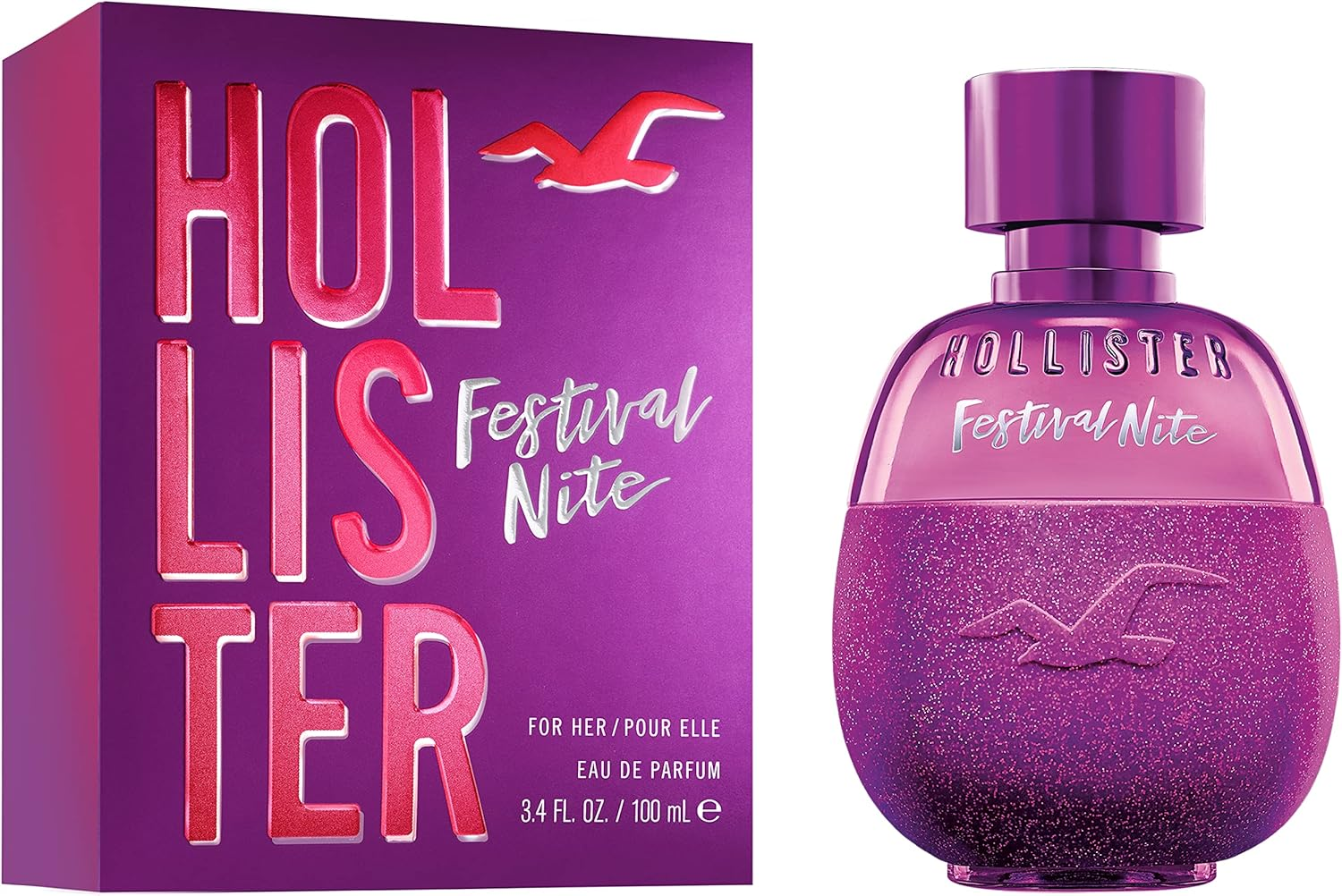 Hollister Festival Night Eau De Parfum Spray for Women 100 Ml image number 1