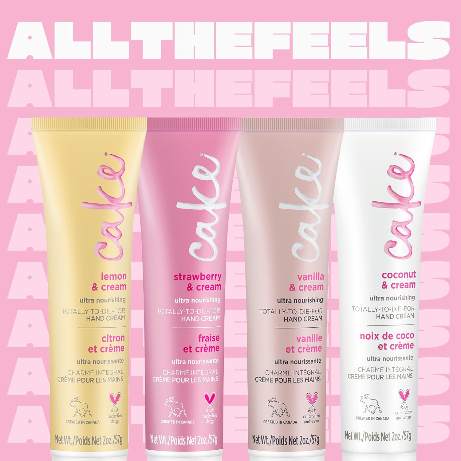 Delectable by Cake Beauty - Assorted Hand Cream Gift Set, 4 Piece image number 1