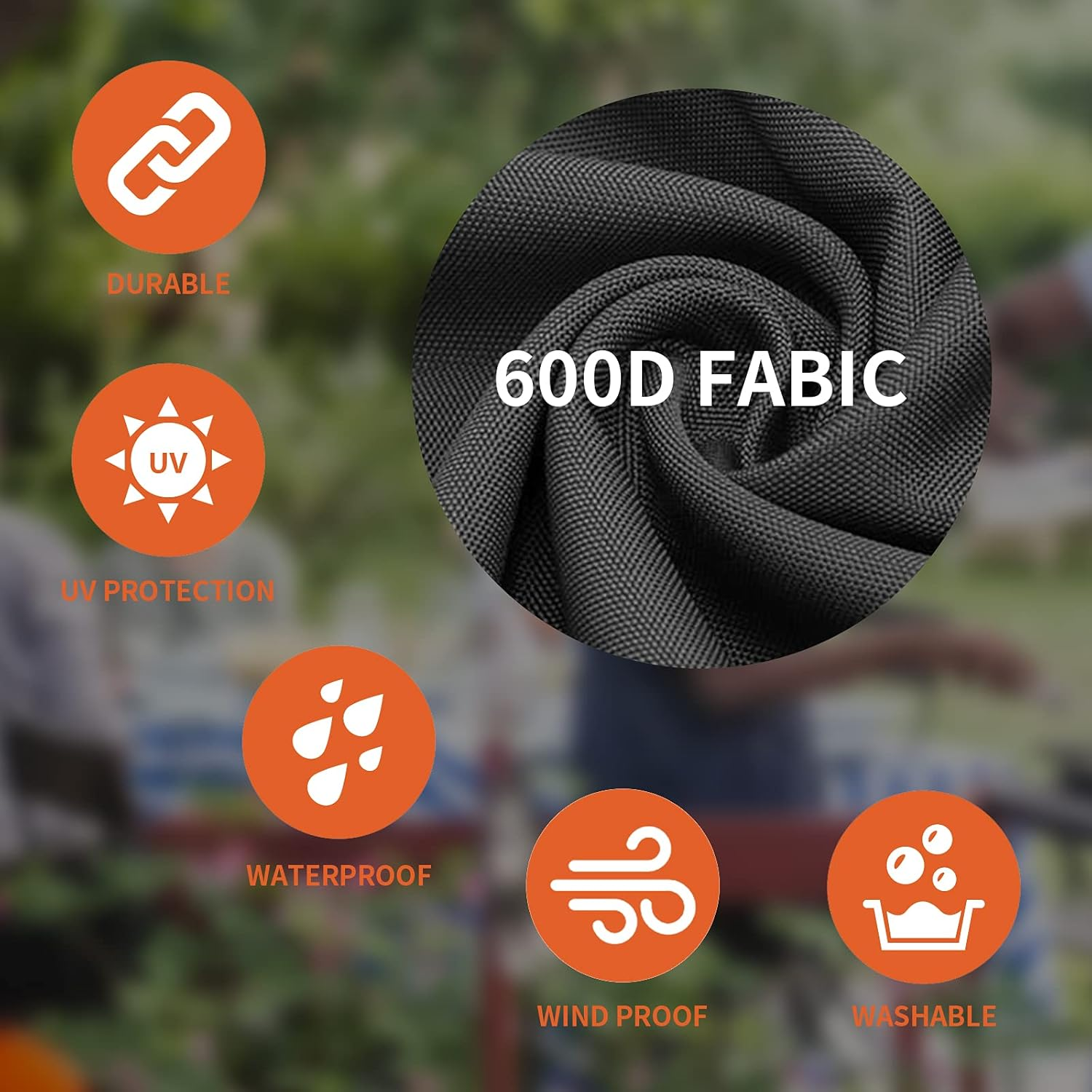 Roastove RV Electric Tongue Jack Cover Waterproof 600D Oxford Fabric Universal Trailer Jack Protective Cover for outside Camper RV Accessories-Black 14&Prime;(H) X 5&Prime;(W) X 10&Prime;(D) image number 4