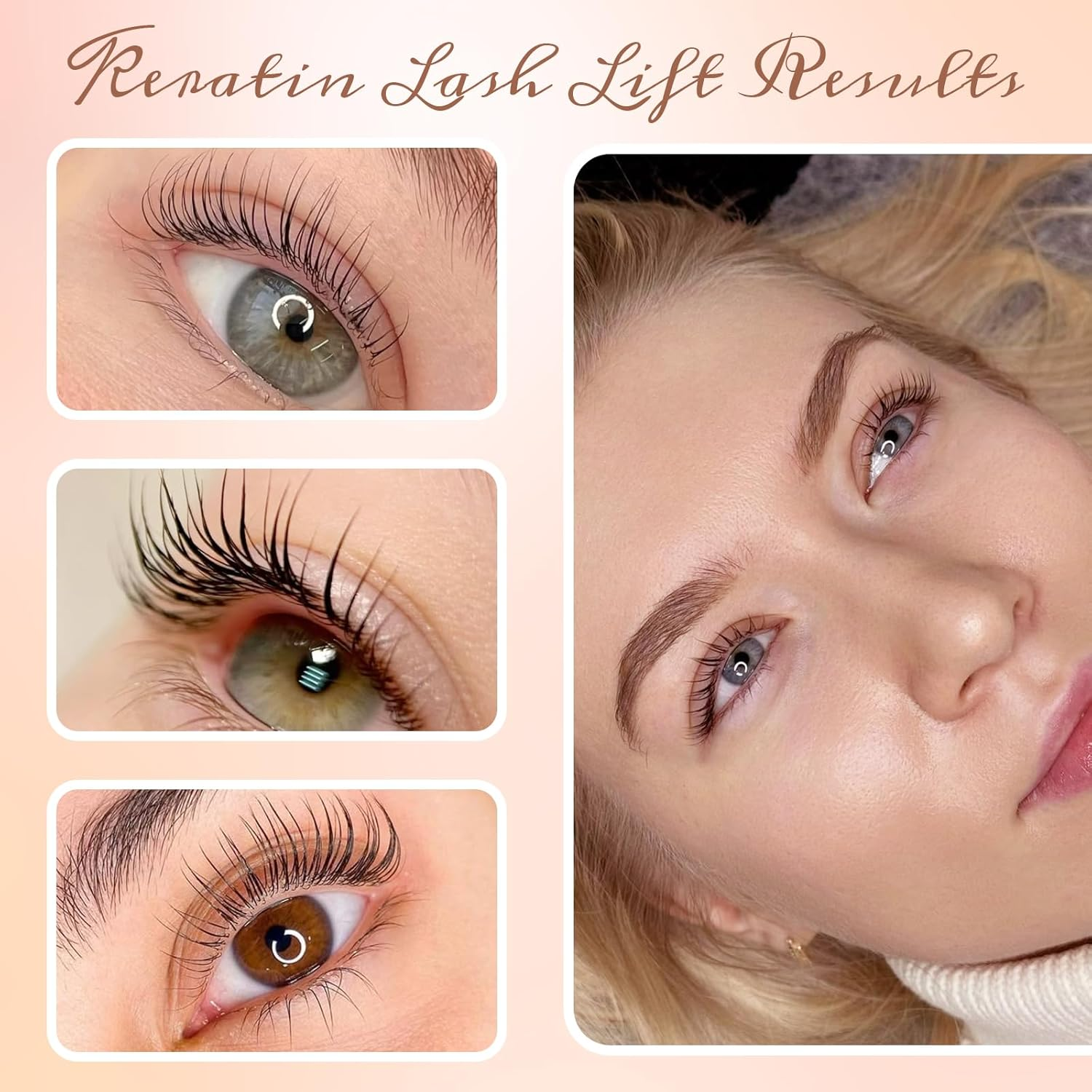 Lomansa Eyelash Lift Kit for Women At-Home Lash Perm Kit with Natural Curls, Salon & DIY Use (With Lash Lift Balm Glue) image number 1