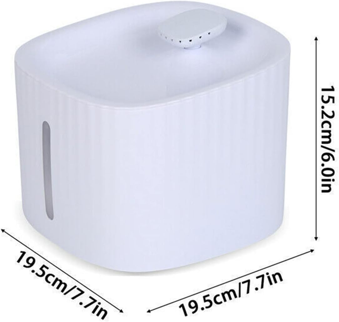 3L LED Automatic Electric Pet Water Fountain+11Filter Cat Drinking Dog Fountain Water Dispenser image number 4