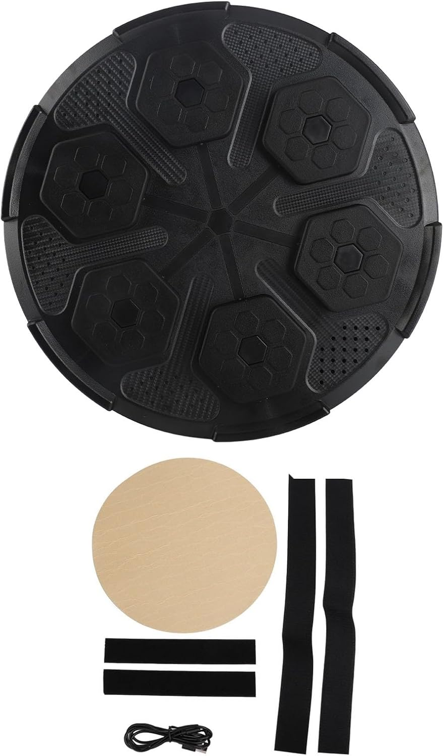 Music Boxing Machine, Smart Bluetooth Musical Boxing Machine Wall Mounted, Focus Training Punchine Target, Boxing Music Workout Machine for Adults Kids Gifts, Home Gym image number 4