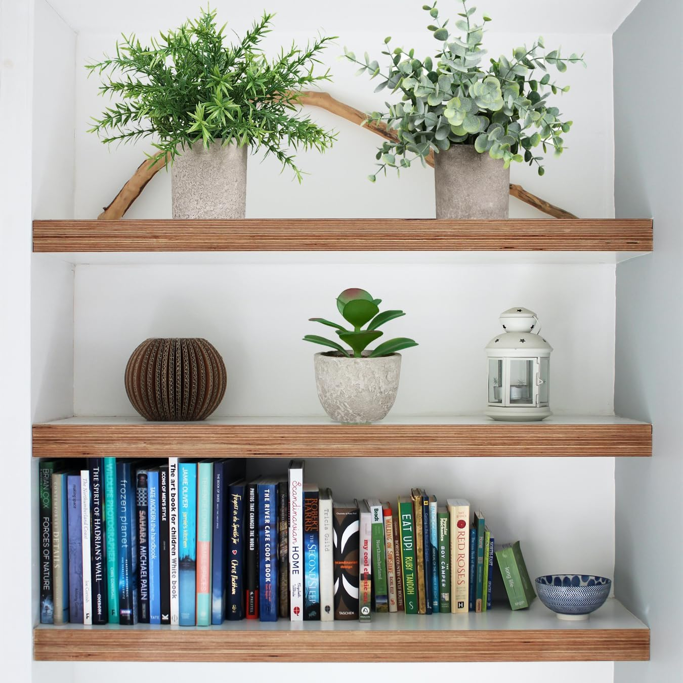 4 Set Artificial Plants Indoors Potted, Small Fake Plants in Pot Eucalyptus Rosemary Succulents for Home Decor Desk Bedroom Kitchen Office Decoration (4 Pack-A)