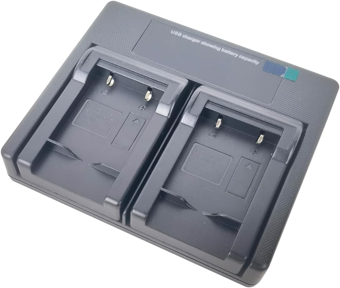 USB Dual Battery Charger for Fujifilm NP-45 NP-45A NP-45B NP-45S LI-40B LI-42B Finepix XP10 XP15 XP20 XP30 XP60 XP70 XP80 XP120 XP140 Z80 Z90 Z100Fd Z200Fd Camera image number 1