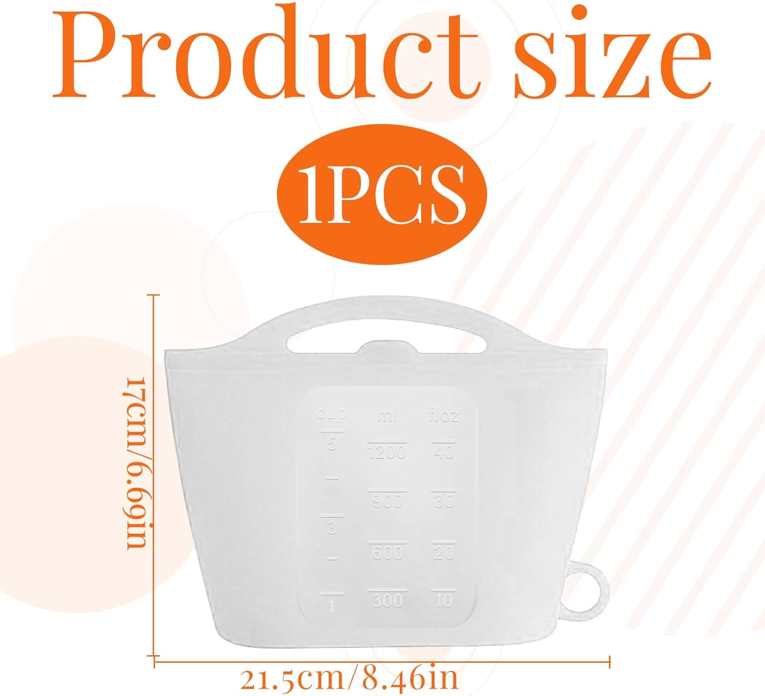 Baby Bottle Steriliser, Microwave Steriliser, Steam Sterilizer Bag, Silicone Microwave Steam Sterilizer Bags, 1200Ml Reusable Steam Bags for Baby Bottles, Breast Pump, Accessories, Pacifiers