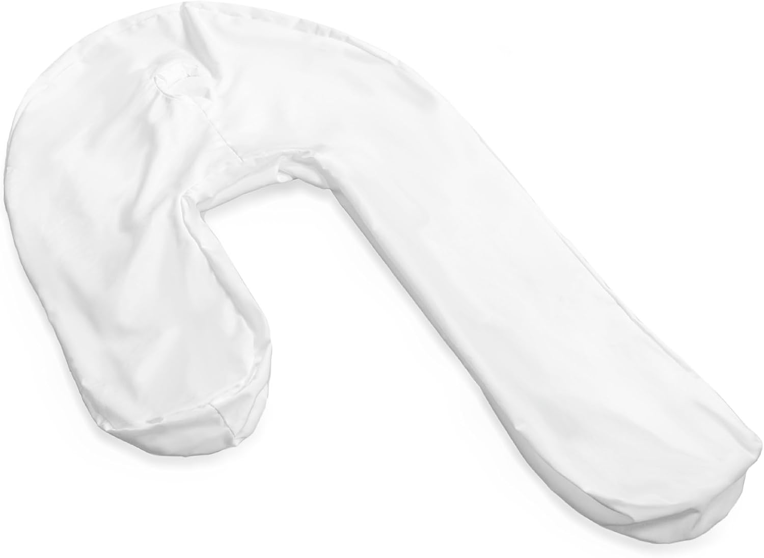 DMI Protective Pillowcase for the Side Sleeper Pillow, Extends Product Life of Pillow, Protects against Moisture & Stains, Zipper & Snap Enclosure, FSA & HSA Eligible, White image number 2