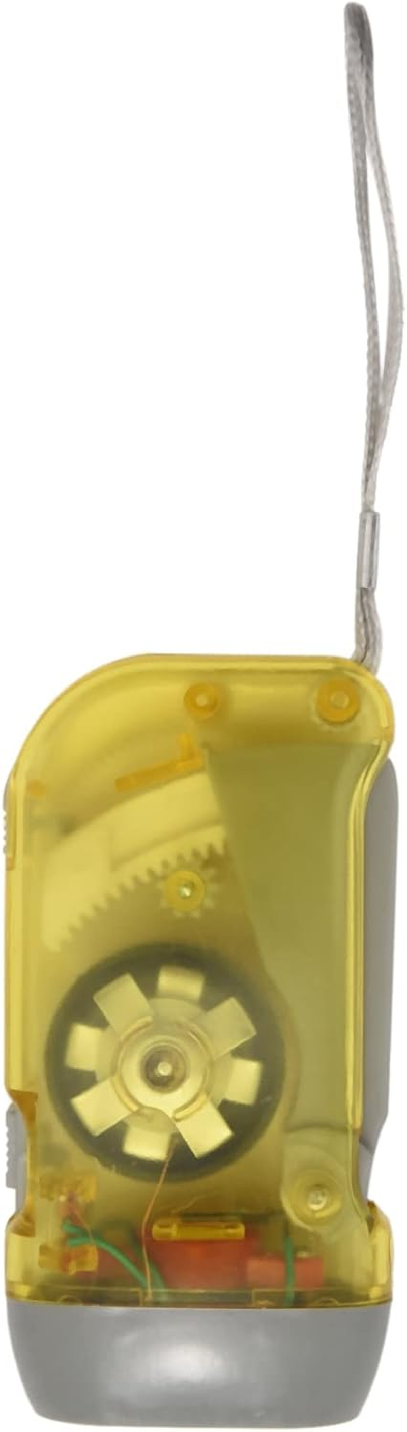 Mellisso 2X 3 LED Dynamo Wind up Flashlight Hand-Pressing Crank No Battery Torch image number 5