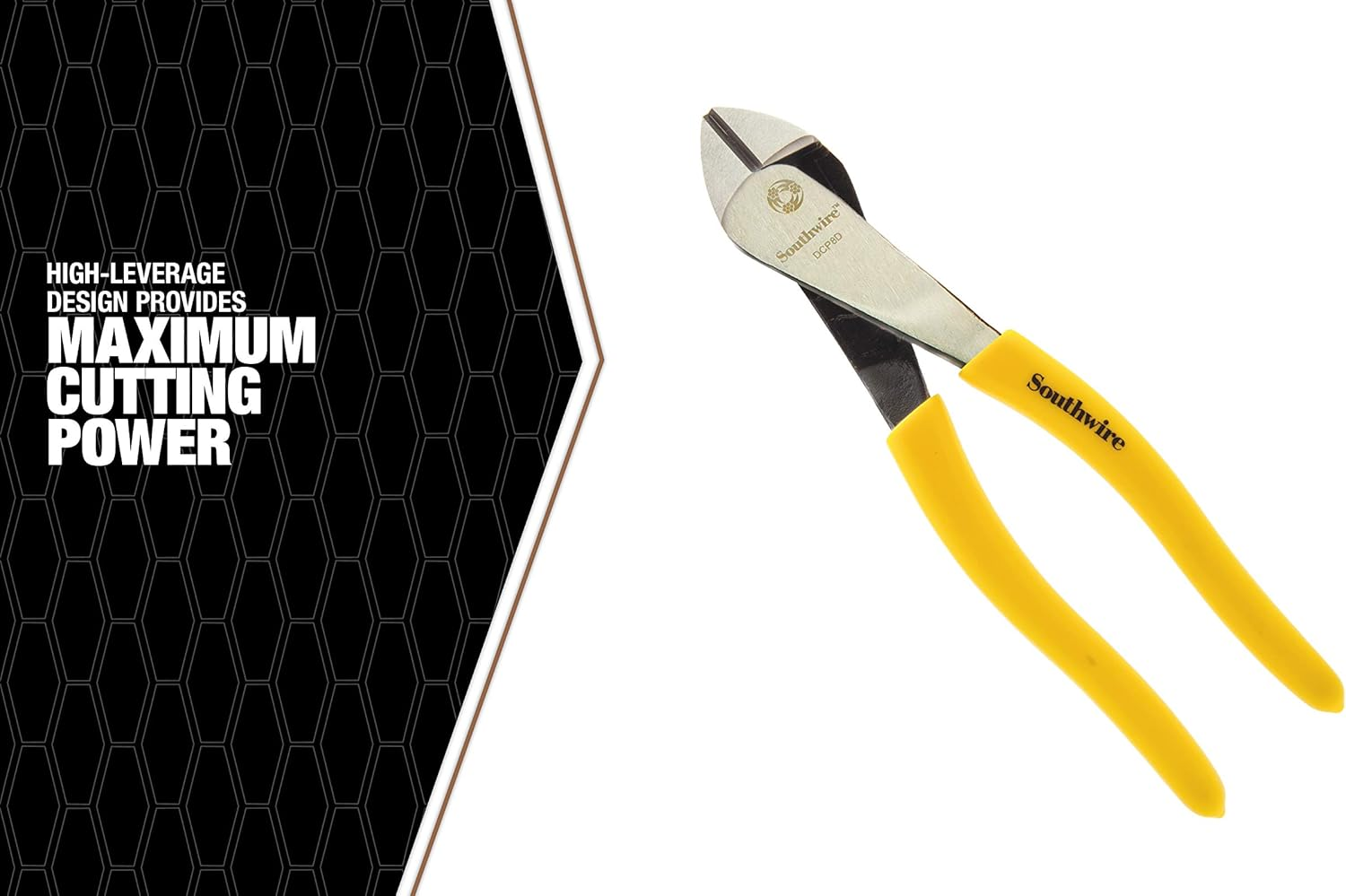 Southwire Tools & Equipment DCP8D 8-Inch High-Leverage Diagonal Cutting Pliers with Dipped Handles image number 6