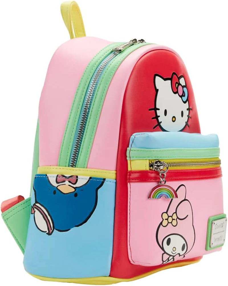 Loungefly - Hello Kitty - Hello Kitty and Friends Color Block Mini Backpack image number 5