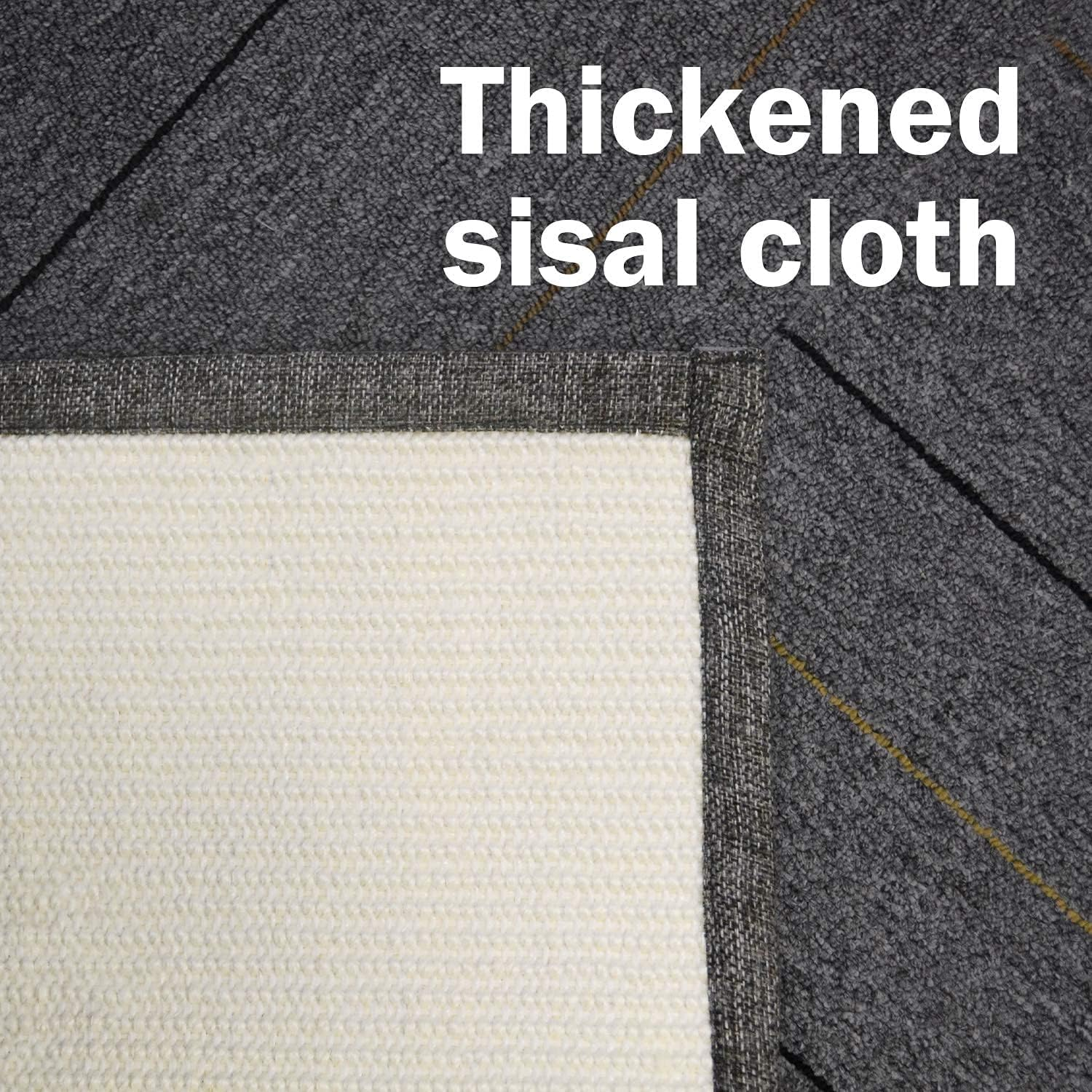 Cat Scratch Couch Protector,Furniture Protector from Cat Scratching with Natural Sisal for Protecting Sofa Couch (Left Hand) image number 2