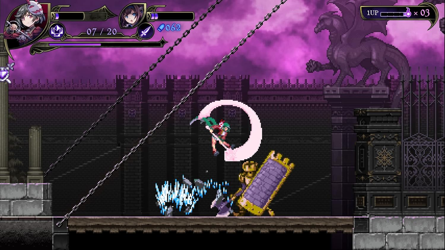 Pqube Playstation 4 Gal Guardians Demon Purge Video Game image number 1