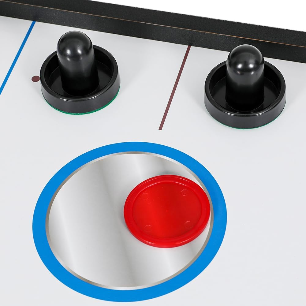 Foosball Table, 5-In-1 Football Soccer Ball Air Hockey Tennis Basketball Arcade Tables Home Party Favour Kids Game Training Equipment Indoor Sport, with Convenient Score Counter image number 3