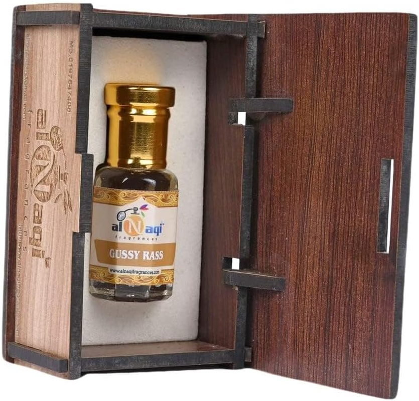 Ethnic Choice Al Naqi Gussy Russ Attar-6Ml| for Men and Women | Pack of 1 | Original & 24 Hours Long Lasting Fragrance | Most Wanted Arabian Aroma | (Unisex) |