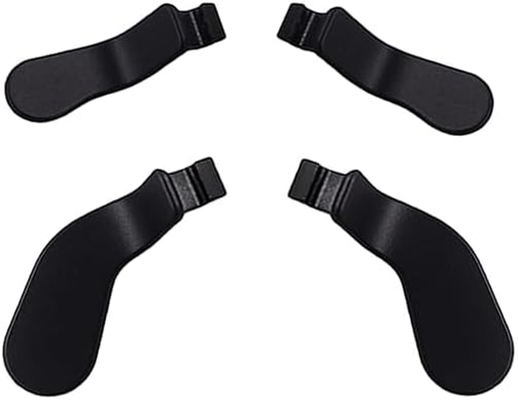 4 Pcs Elite Controller Paddles for Xbox One Elite Controller Series 2,Elite Series 1,Elite 2 Core Controller,Stainless Steel Paddles Hair Trigger Locks Replacement Parts for Xbox Elite One