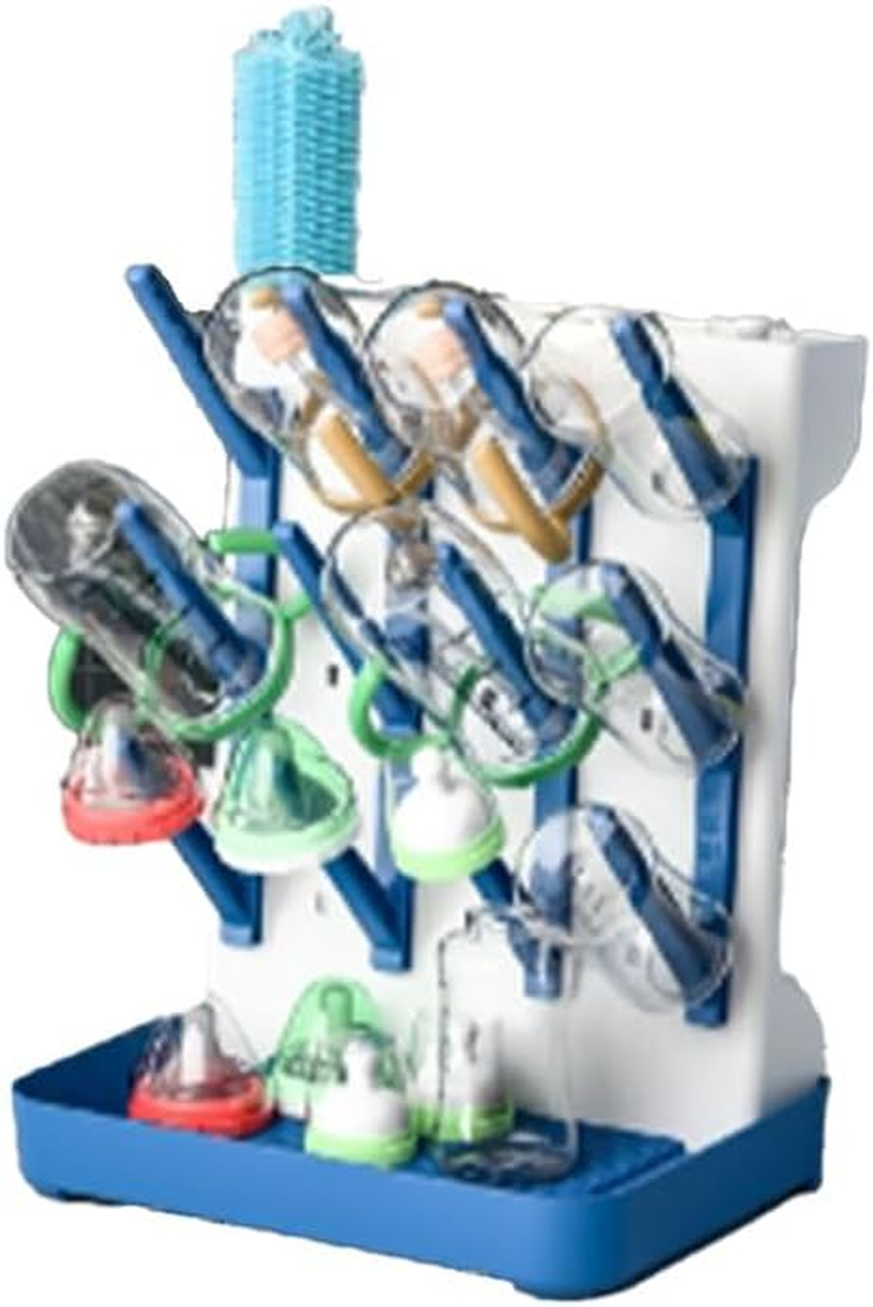 Bottle Drying Rack, Large Vertical Bottle Dryer Rack Holder, Baby Water Cup Drain Shelf, Water Cup Shelf for Bottles, Teats, Cups, Pump Parts and Accessories image number 3