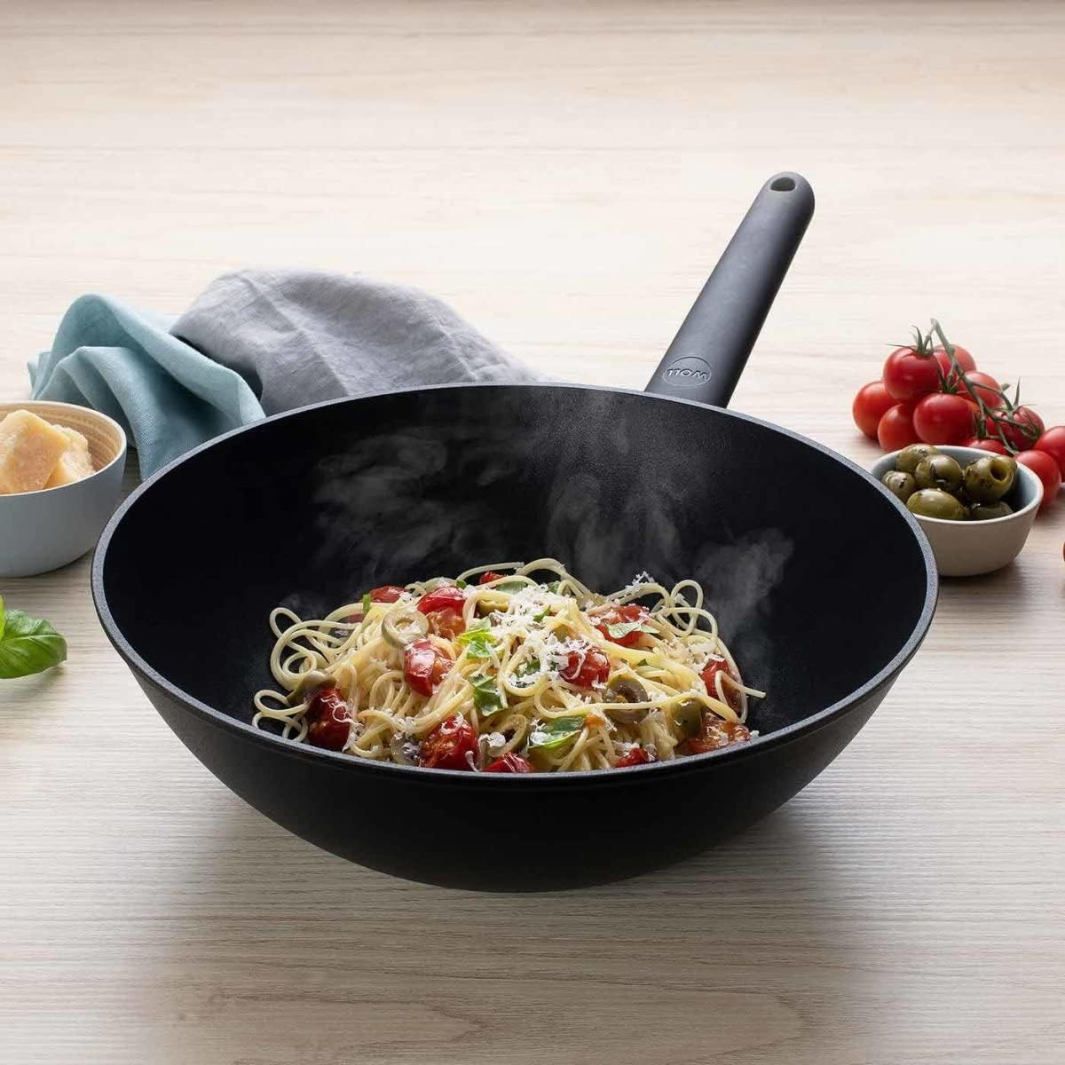 Woll Eco Lite Fix Handle Induction Wok 30Cm