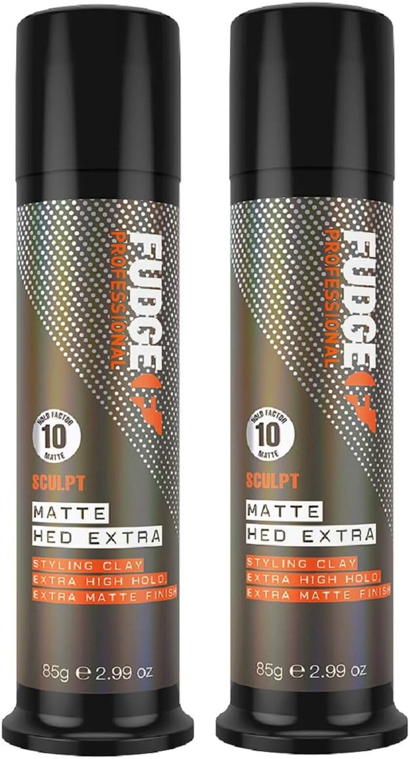 2 X Fudge Professional Matte Hed Extra Strong 85 Ml