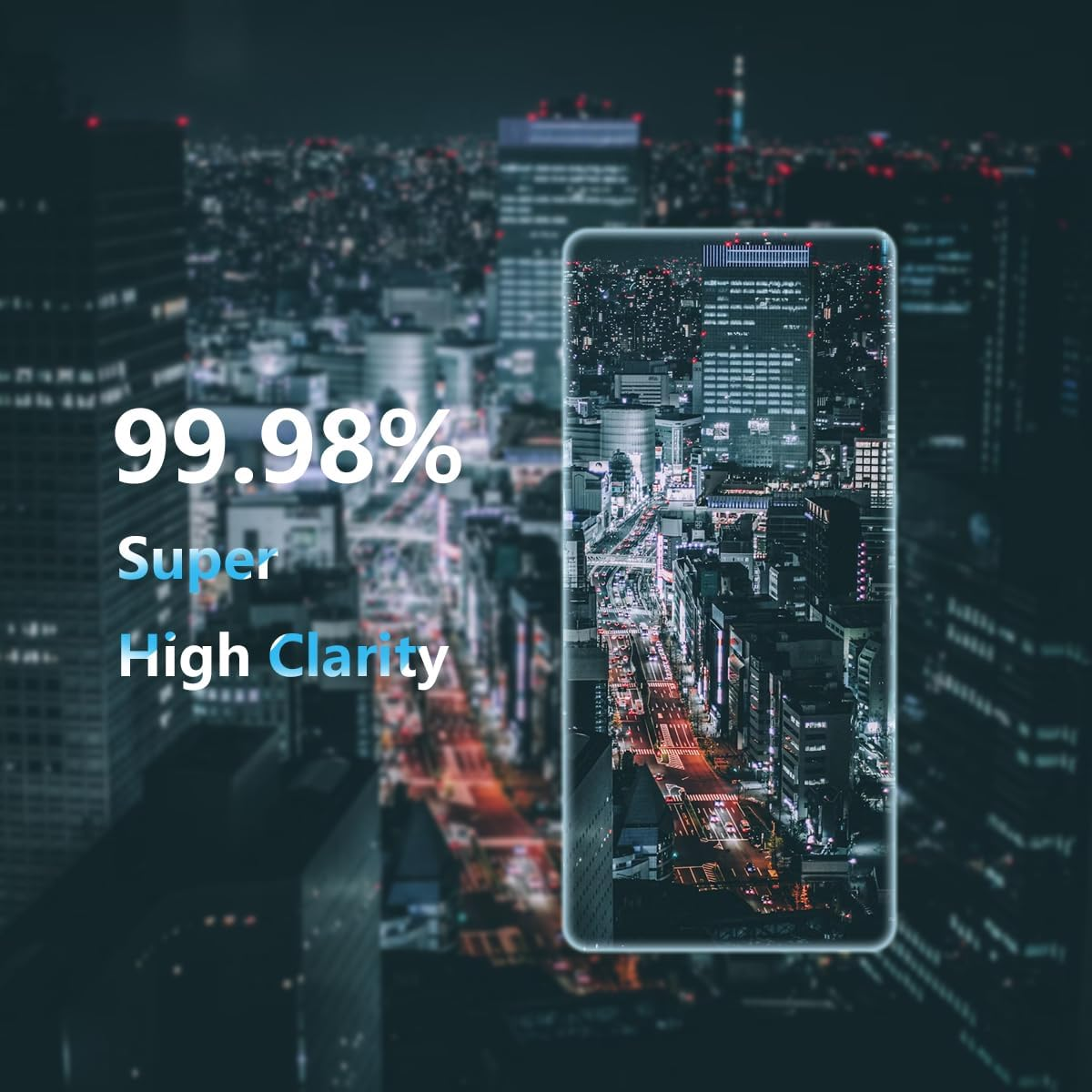 Gelaasso Pack of 4 Screen Protectors for Vivo X Fold 3 Pro [Non-Glass], Full Coverage Flexibility TPU Film, HD Clear Screen Protector for Vivo X Fold 3 Pro image number 1