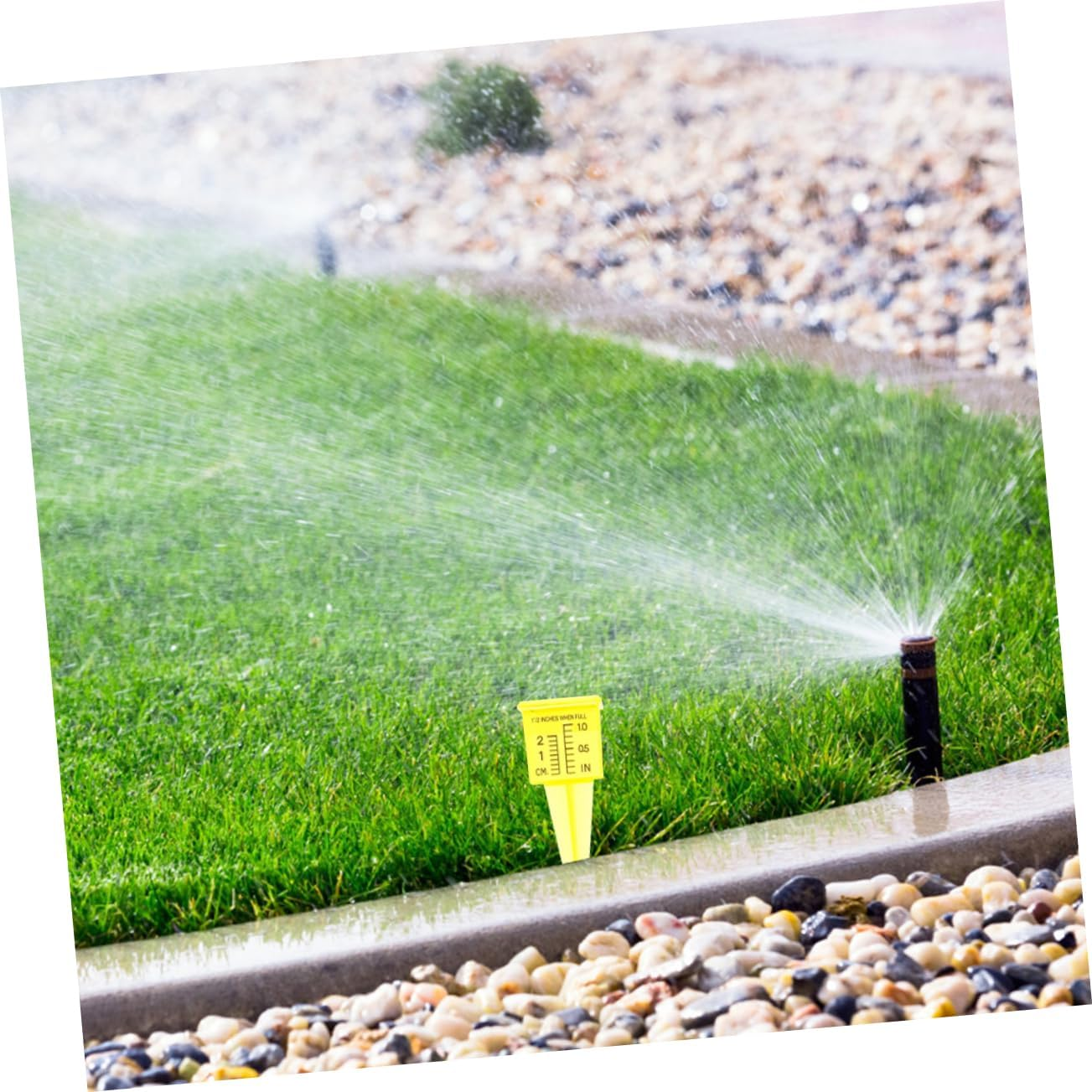 SEWOART Rain Gauges Outdoors Sprinkler Cups 5 Pack Rain Measure Gauge for Yard Garden Water Gauge image number 1