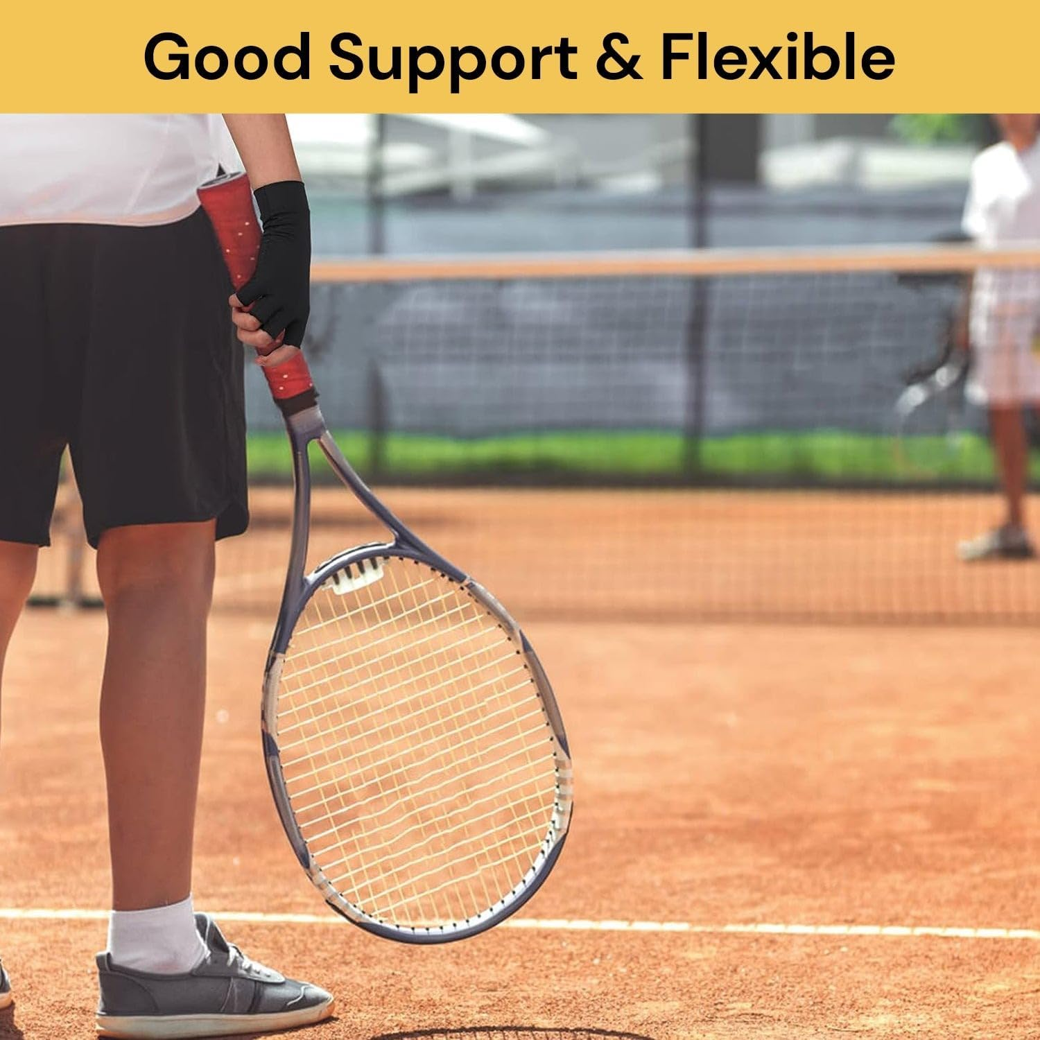 EZONEDEAL Compression Gloves, Copper Arthritis Gloves Can Relieve Joint Pain, Carpel Tunnel, Rheumatoid Arthritis, Swelling and Fatigue Symptoms, Hand Brace Support for Women and Men image number 1