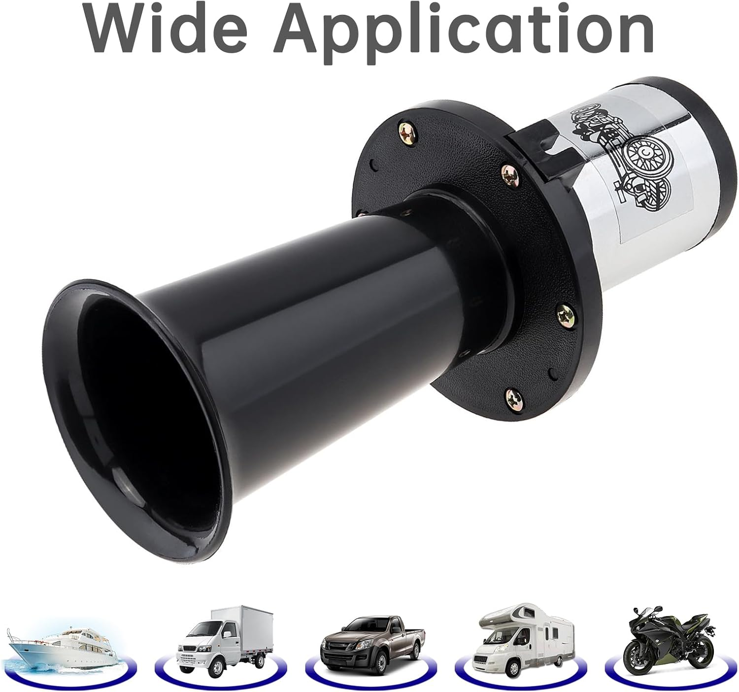 Drisentri Classical Car Horn OOGA Air Horn Car Truck Auto Antique Ahooga Vintage Classic Old Style Horn 110Db 12V image number 3