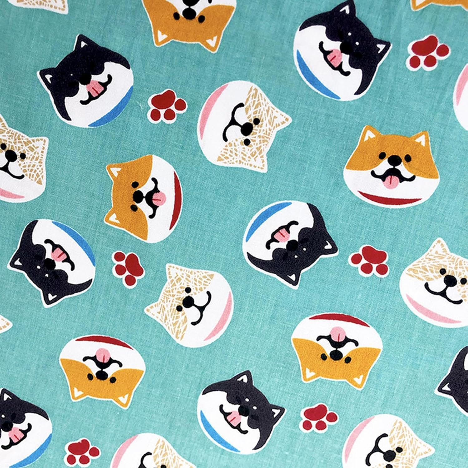 UGPLM Nurse Workwear Nursing Uniform V Neck Scrub Top Summer Work Clothing Soft Simple to Clean for SPA Cosmetology Short Sleeves, Dog Pattern, M image number 4