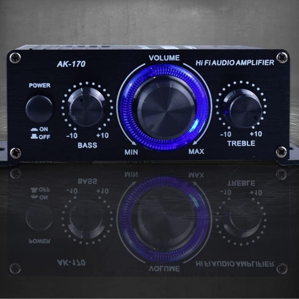 Aribrnten Power Amplifier Fm Radio Mini Amplifier 400W Hifi Mini Hifi Audio Power Amplifier Audio Amplifier Ak170 Audio Amplifier image number 5