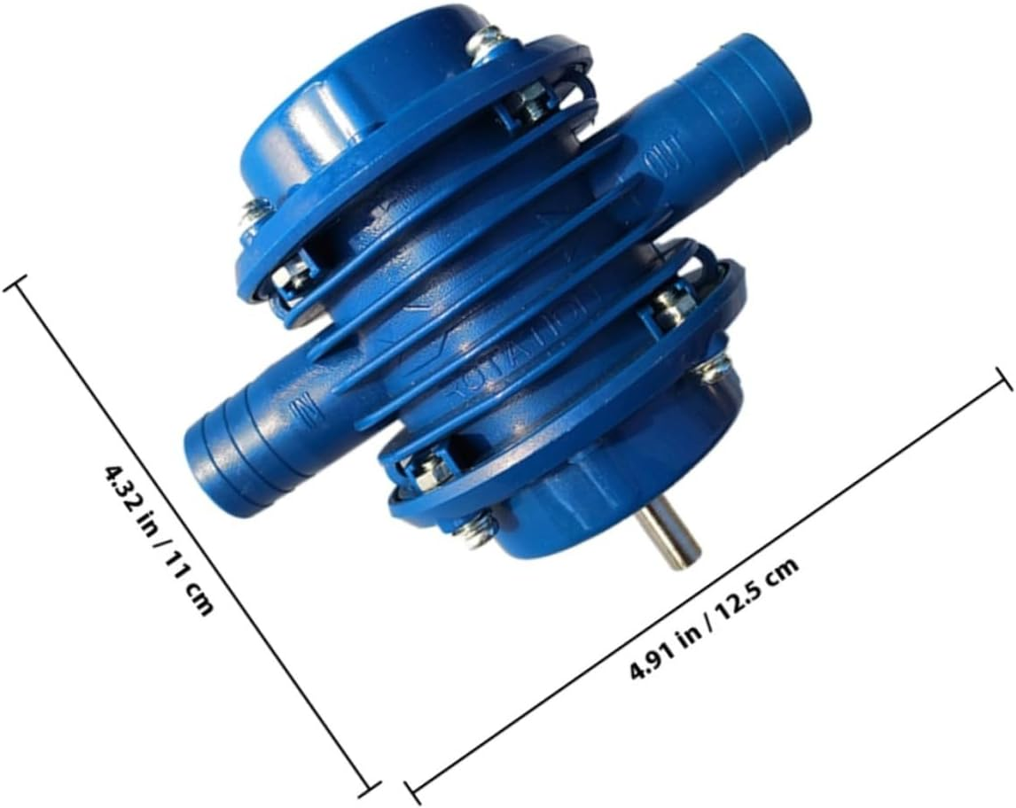 Mini Self-Priming Dc Centrifugal Pump Water Pump for Portable Use Engineering Plastic with Sealing and Capacity Compatible with Hand Drill image number 1