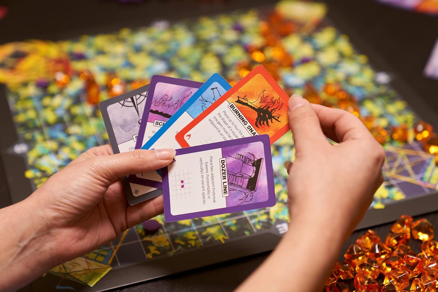 Fire Tower Board Game- Fight Fire with Fire in This Award-Winning, Fast Paced and Competitive Game image number 6