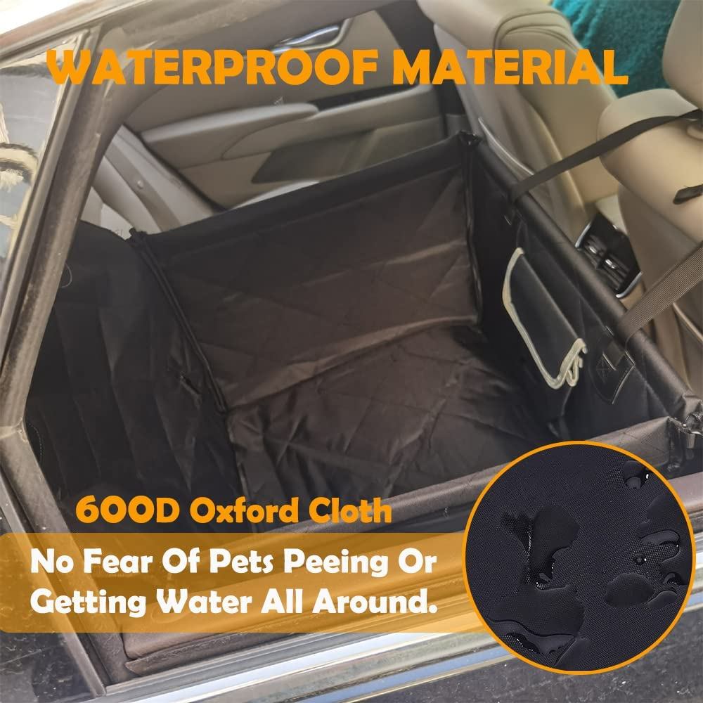 All-Season Pet Car Seat for Small&Medium Dogs,Foldable Dog Booster Seat for Car Back Seat,Dog Car Seats Puppy Carrier Fits Cars/Trucks/Suv 59Cm(L) *48Cm(W)*50Cm(H) image number 1