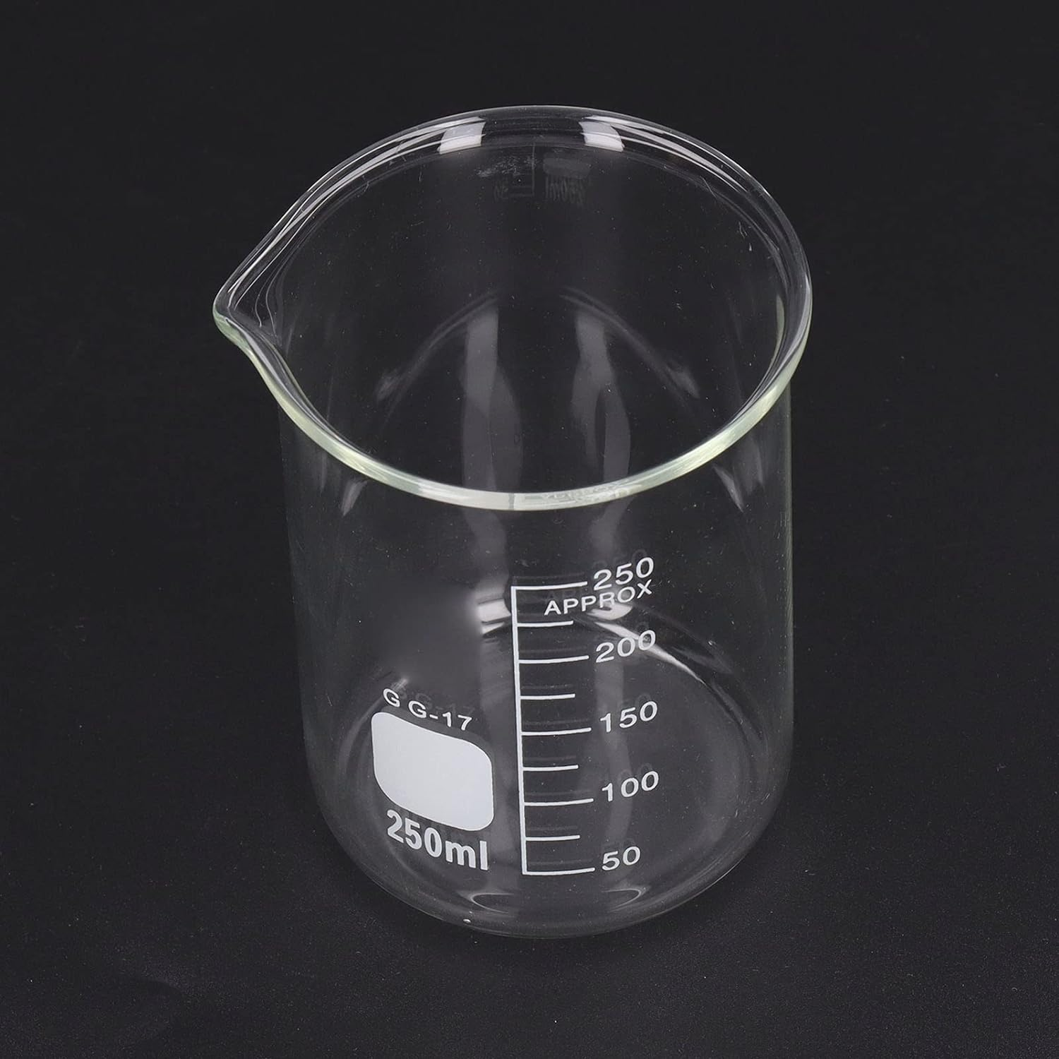 10Pcs Scientific Beaker, 250Ml Laboratory Grade Glass Beakers with Clear Scales Tool Set Kit for Experiment image number 3