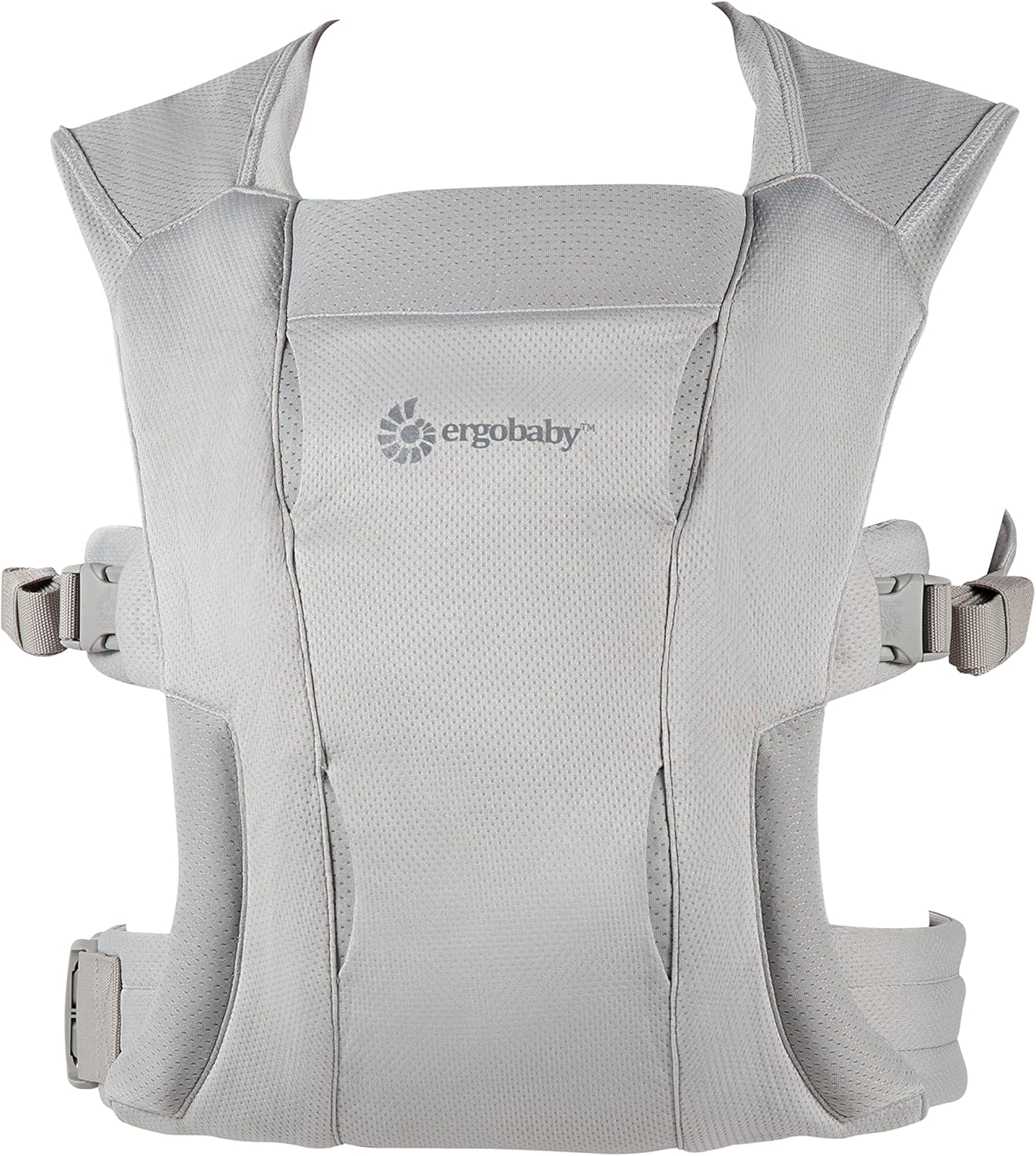 Ergobaby Embrace Cozy Newborn Baby Wrap Carrier (7-25 Pounds), Ponte Knit, Heather Grey