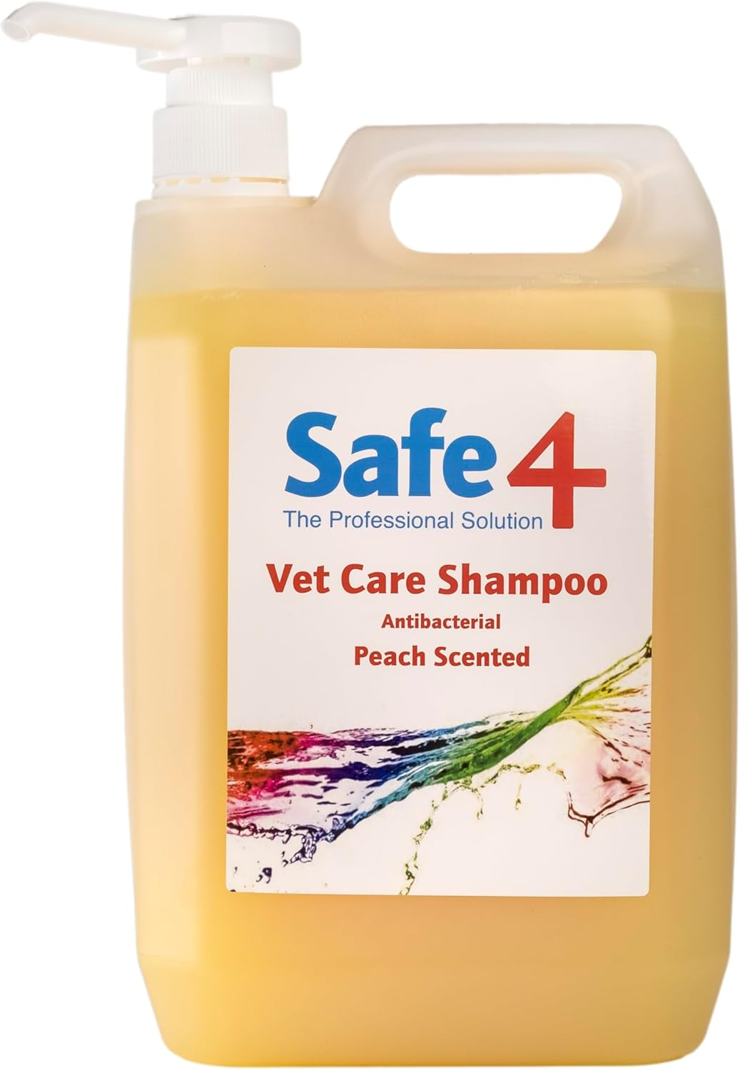 Safe4 5060086200317 Scented Antimicrobial Animal Shampoo, Peach image number 4
