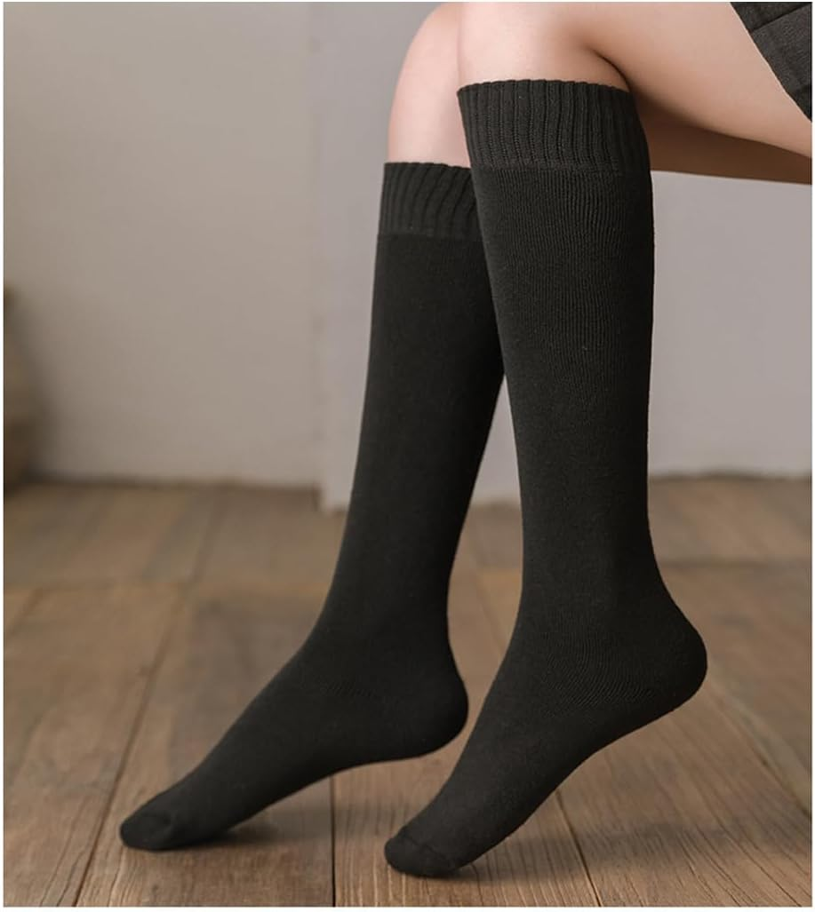 Idopick 5 Pairs Socks Thermal Thick Winter Warm Cozy Hiking Work Boot Socks for Outdoor & Everyday Wear Christmas Gift image number 1