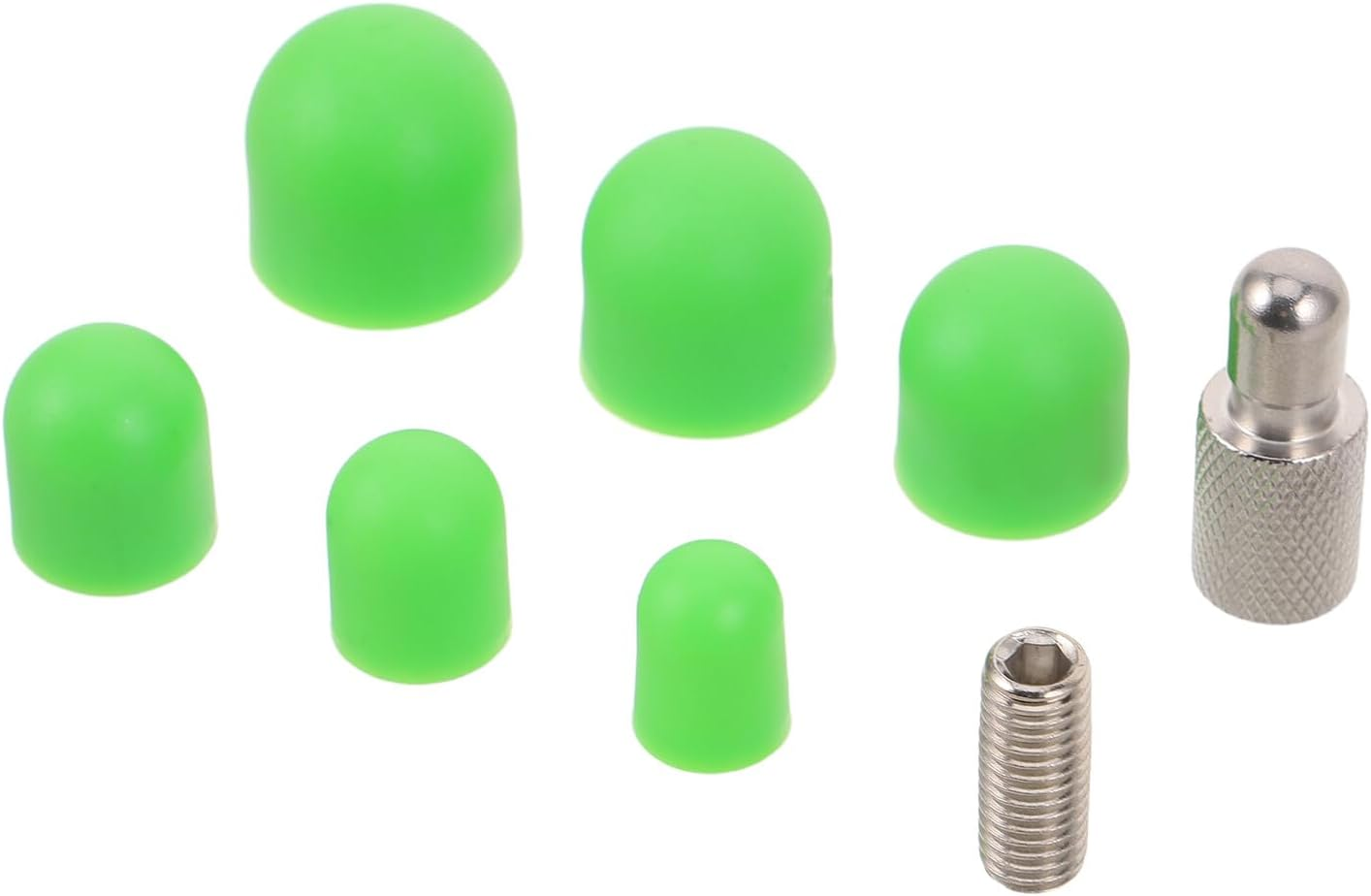 Happyyami 6Pcs Car Dent Tap down Pen Tips Auto Body Dent Removal Rod Kit DIY Paintless Repair Tools Portable Automotive Accessories Kit image number 2