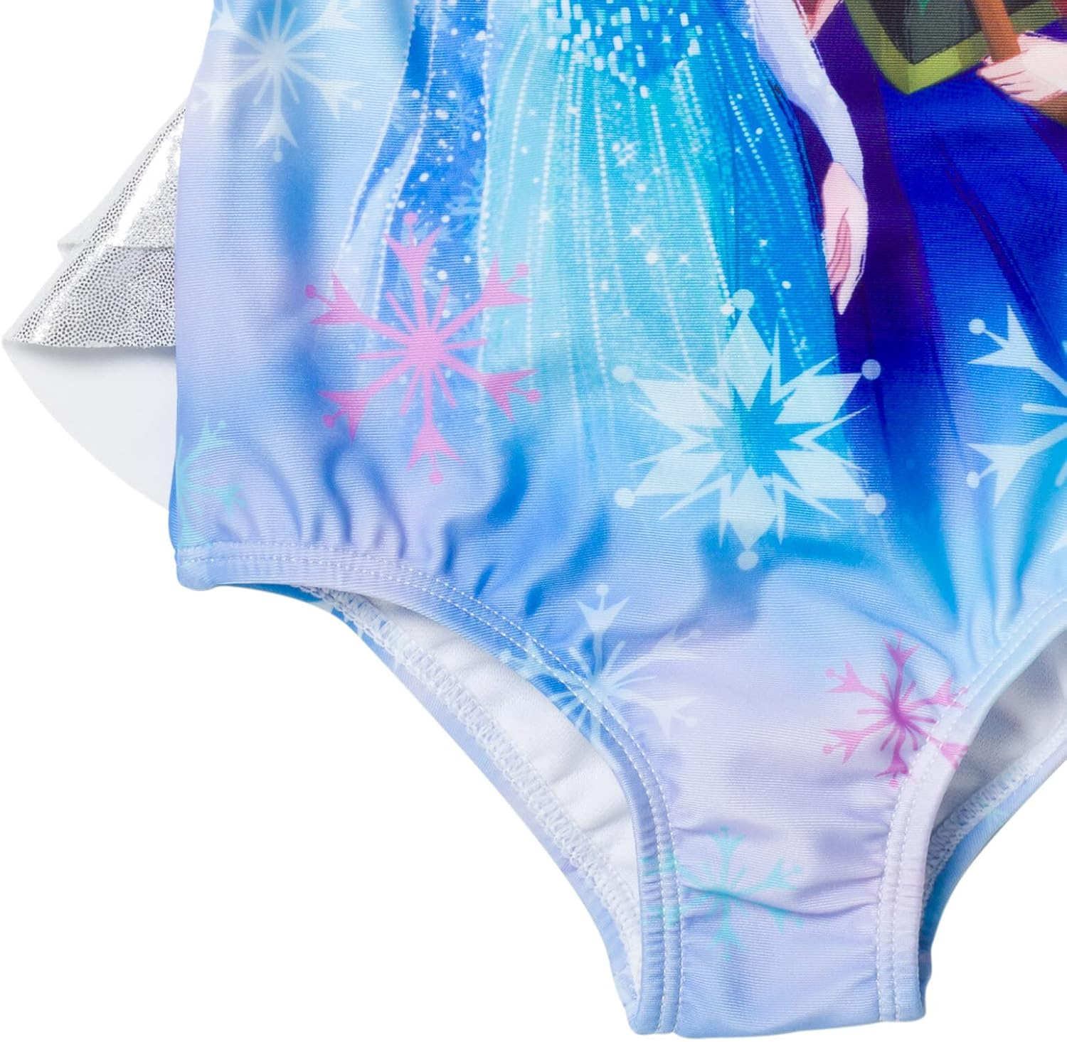 Disney Frozen Girls Elsa Anna One Piece Bathing Suit Toddler to Big Kid image number 2