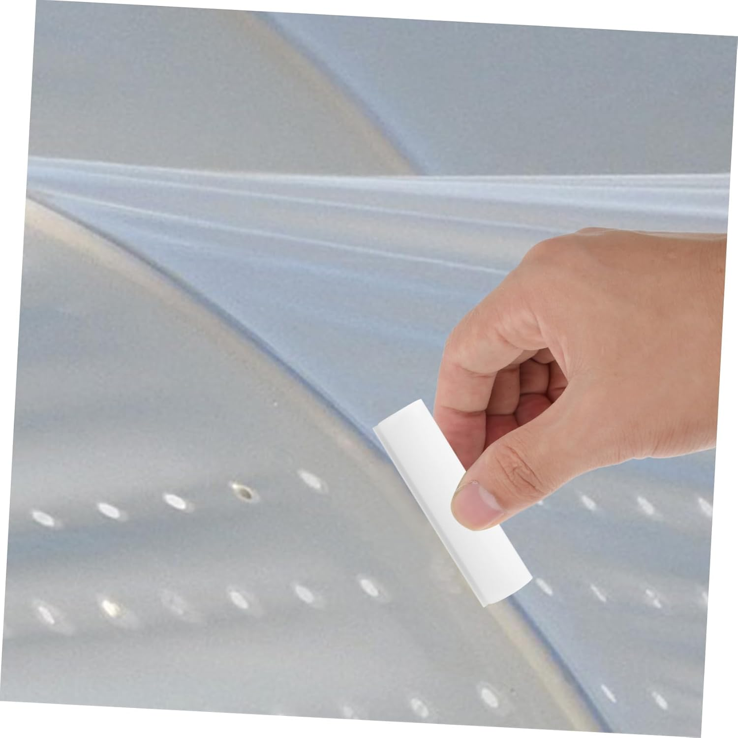 TEHAUX 32Pcs Greenhouse Frame Clips Durable Tarp Film Clamps for Gardening High-Temperature Resistant Quick Easy Attachment for Farmers Gardeners image number 5