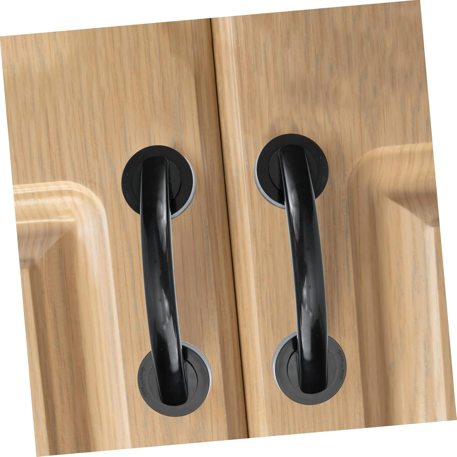 Punch-Free Grab Bar for Bathroom Adhesive Handle for Seniors and Disabled Easy Install Glass Door Knob Suitable for Showers and Cabinets image number 6