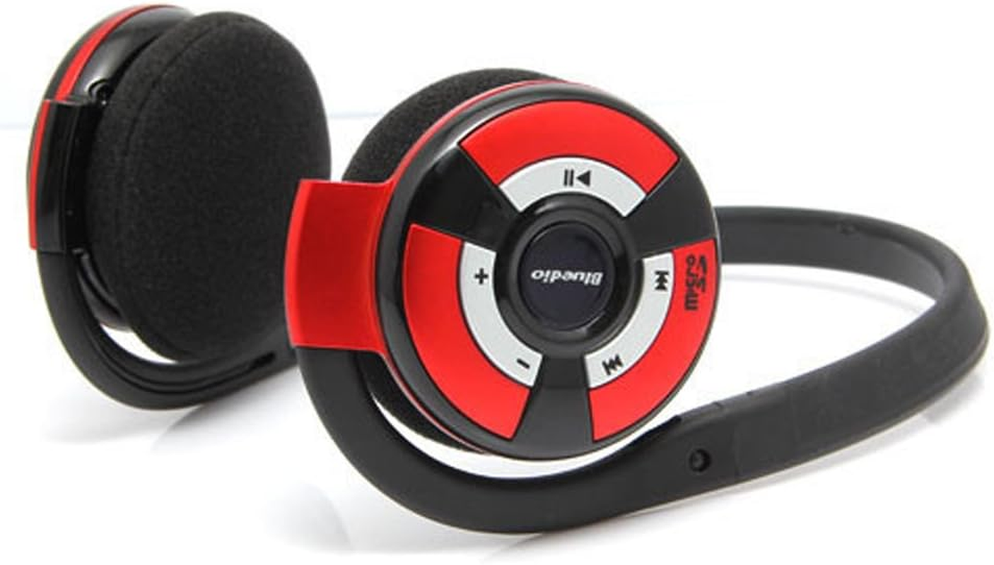 Bluedio TF800 Bluetooth Headphones with TF Card Black & Red Colour Bluetooth V2.1 Use with All Phones with Bluetooth image number 2