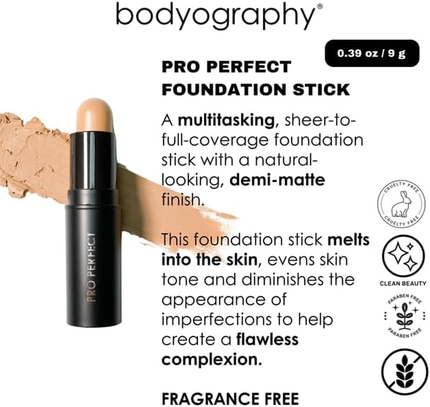 Bodyography Pro Perfect Foundation Stick, No. 723 Honey image number 3