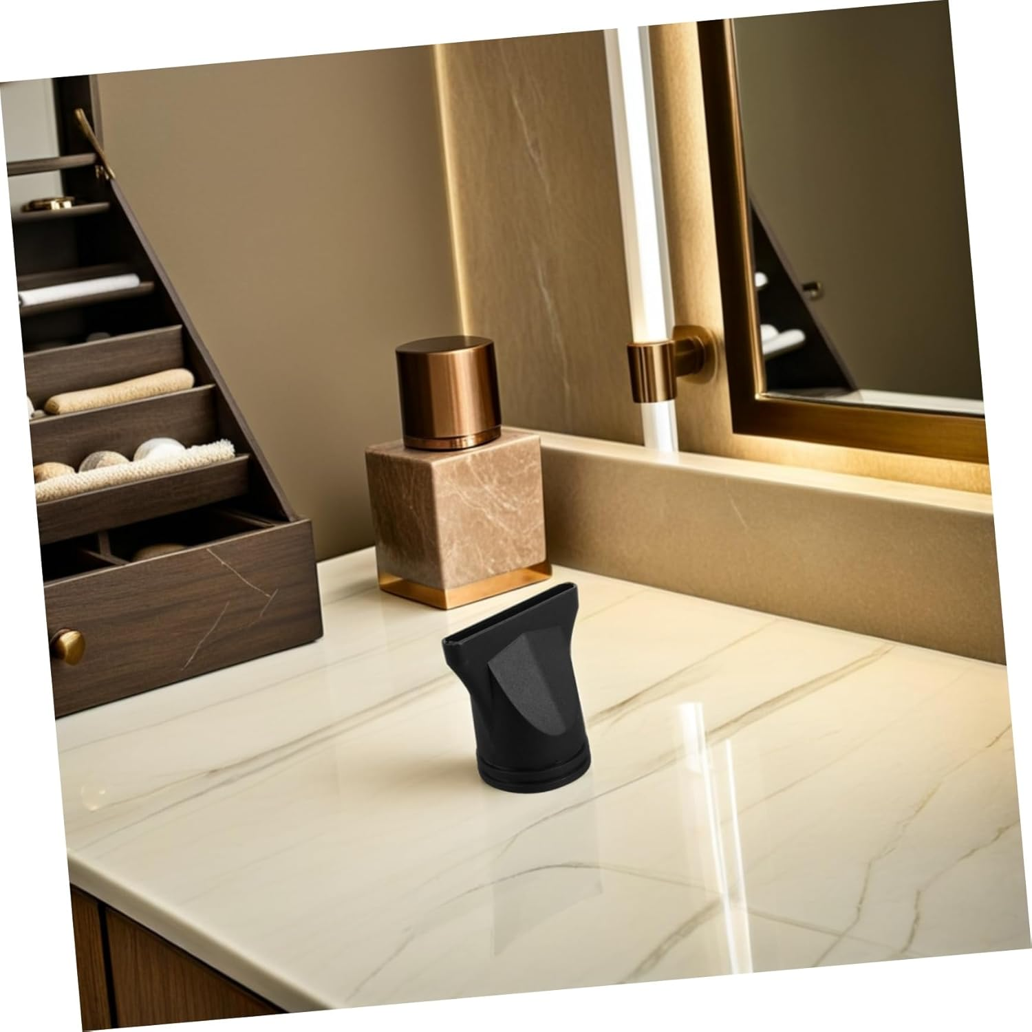 GANAZONO 6Pcs Heat Resistant Hair Dryer Nozzle Attachment Precision Airflow Narrow Concentrator for Fast Drying Durable Plastic Blow Styling Tool Fit for Professional Salon and Home Use image number 6