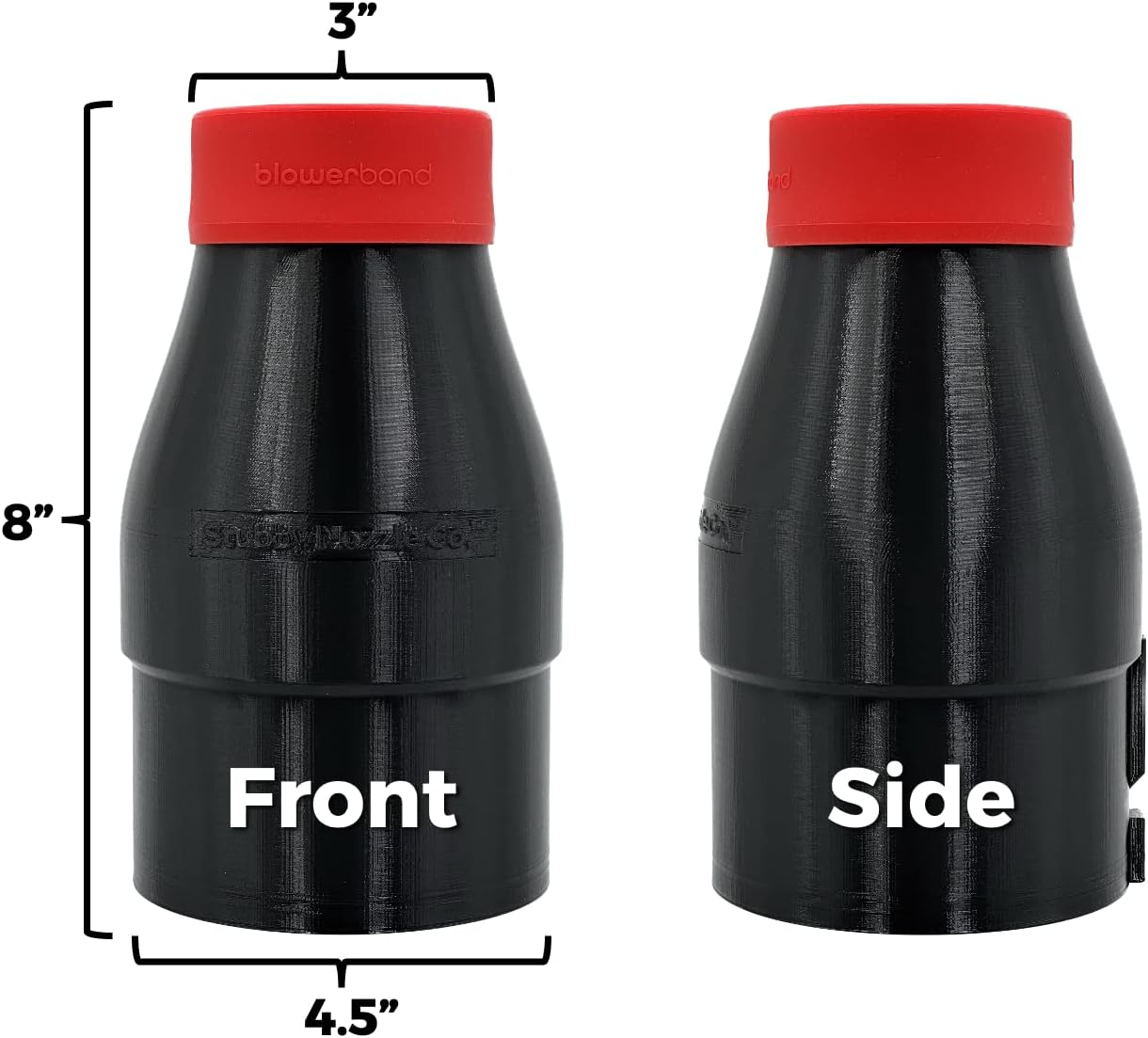 Stubby Car Drying Nozzle for Milwaukee M18 Fuel Leaf Blowers - Dual Battery (2824-20) image number 1