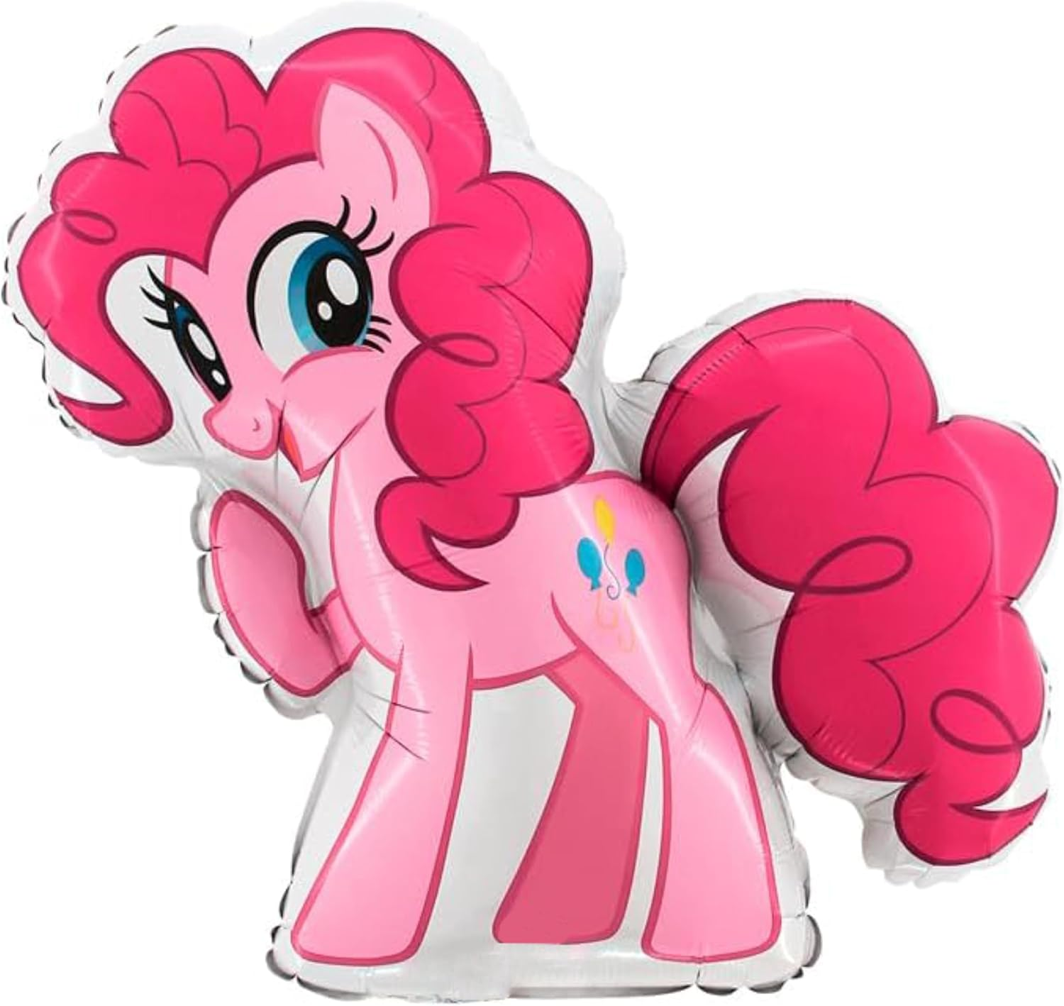 Toyland&reg; 26 Inch Pinkie Pie Shaped Foil Balloon - My Little Pony Children'S Party Decorations image number 1